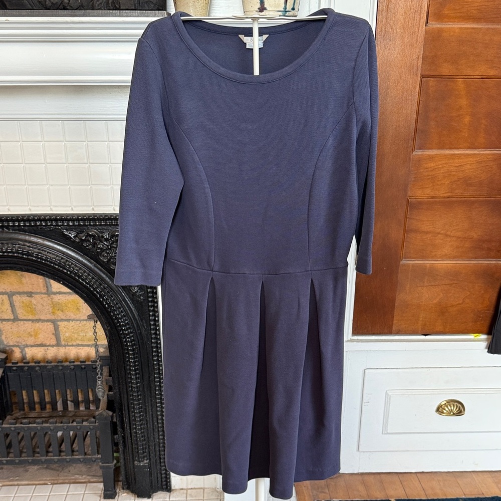Boden Libby Ponte Dress in Navy. Worn about 8 times